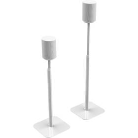 Flexson 057964002989 Essentials Adjustable Floor Stands For Sonos Era 100 White Pair