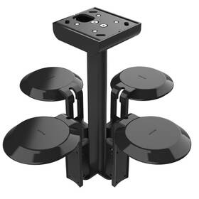 Flexson 057964003252 Quad Ceiling Mount For Sonos Era 100 Black Single