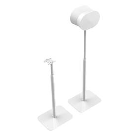 Flexson 057964003603 Essentials Adjustable Floor Stands For Sonos Era 300 White Pair