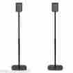 Flxp1as202 Flexson Adjustable Floor Stands For Sonos Play 1 Black Pair 708302559942