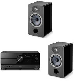 Focalnabdl250212-85 Focal Vestia N1 Black Pair Yamaha Rx-a6abl