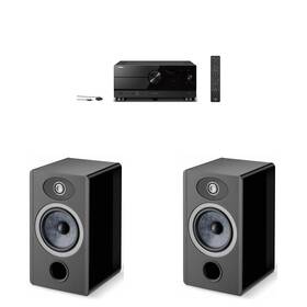 Focalnabdl250212-97 Focal Vestia N1 Black Pair Yamaha Rx-a8abl