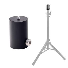 Spa100 Glide Gear Spa 100 Adapter Convert Speaker Stand To Tripod 1/4-20 Mount 1.41 Inch Diame