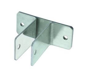11759-b Harris Hardware 11759 Two Ear Stamped Stainless 1 Inch Panel Bracket