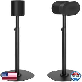 B0fld24pxp Haturi Speaker Stands Pair For Sonos Era 100 300 Adjustable 2242 Floor