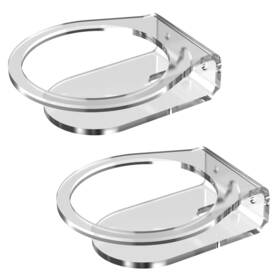Homemount 886268782434 Clear Screw Wall Mount - All New 4th Gen Acrylic Holder Space Saving Solutio