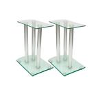 Hpb9291767658384dq Aluminum Speaker Stands Pcs Transparent Safety Glass