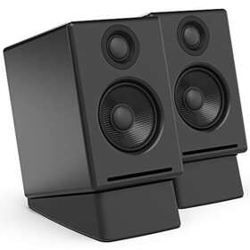 Humancentric 810009091691 Desktop Speaker Stands Wedge Desk For Small Speakers Anti Vibr