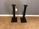I29b Aperion Audio Speaker Stands Blk Pair