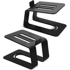 B061-sst-04 Ibvivic Desktop Speaker Stands One Pair Metal Professional Studio Monitor