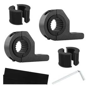 Jia-2pcs-1301 Ihotder 2pcs Motorcycle Light Bar Mounts - Universal 0.75 Inch 1 1.25 Tube Clamp Led