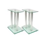 Ija1927740835937ji Aluminum Speaker Stands Pcs Transparent Safety Glass