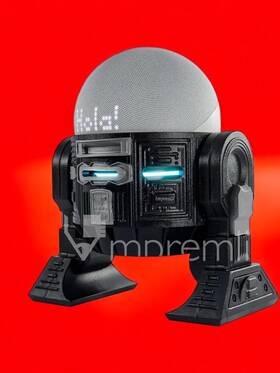 Rus-t1 Impremli 798118578084 Android Stand Speaker Compatible With Alexa Echo Dot 3 4 5 Gen New