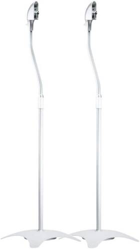 103021 Inc. Speaker Stand - Silver Ms-01 Set Of 2