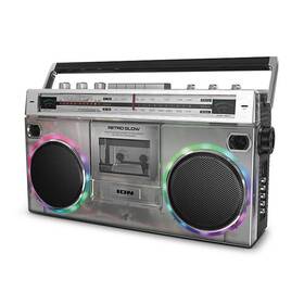 Ion Audio 037873965365 Retroglowxus Retro Glow Bluetooth Speaker