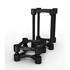 Iso-130 Iso130 Iso Acoustics Isoacoustics Isolation Studio Monitor Stands Black 810514000386