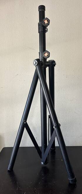 Jbl Professional 050036904841 Tripod Ma Manual Height Adjustable Speaker Stand Black