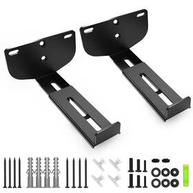 Jidinung 768556570780 Adjustable Soundbar Wall Mount - Easy To Install All-metal Design/super Stabl
