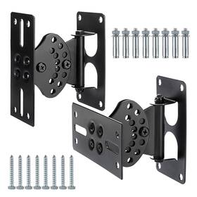 Jxy-us-00111 Juxyes Heavy Duty Surround Sound Speaker Wall Mount Bracket Swivel Mounting Bra