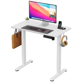 2p35-hooks Jylh Joyseeker Small Standing Desk 35 Inch 20 Electric White Height Adjustab