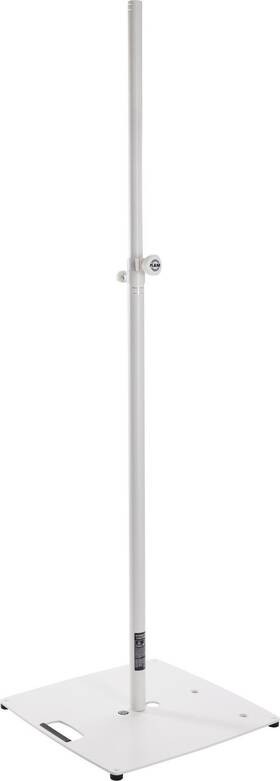 24654.000.76 K&m 24654 Lighting And Speaker Stand - Pure White