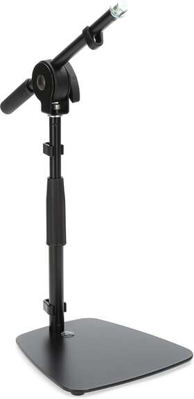 25995.500.55 K & M 25995-500-55 And Alloy Steel Tube Leg Construction Microphone Stand - Black