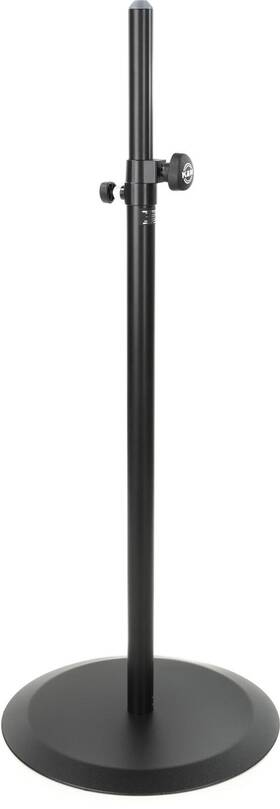 26735.000.55 K&m 26735 Round Base Speaker Stand - Black