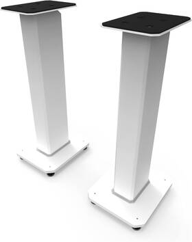 Ca-sx26w Kanto Sx26 Universal Fillable Speaker Floor Stands For Bookshelf White