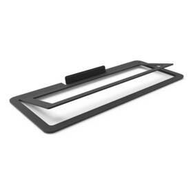 S10lpbk Kanto S10 Low-profile Angled Sound Bar And Center Channel Speaker Stand