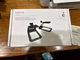 Se4w Kanto Elevated Desktop Speaker Stands White