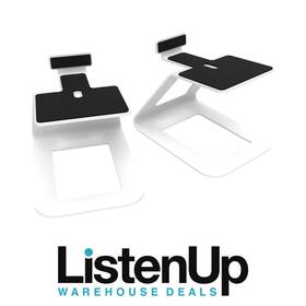Se6w Kanto Se6 Elevated Desktop Speaker Stands For Large Speakers - White