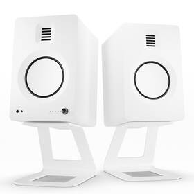 Wwstukse6b Kanto Tuk Premium Powered Speakers With Se6 Elevated Desktop Speaker Stands