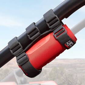 B0117-00701bk Kemimoto Utility Utv Speaker Mount Adjustable 2 Strap Style Portable Holder For