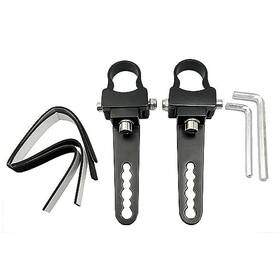 Kiro&seeu 765142196195 2pcs Light Bar Mounts For Utv 1 Inch Tube Clamp Mounting Bracket