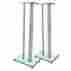 L-m2ss-2900 Lovan Hi-end 29 Millennium Ii Metal Speaker Stands W Spikes