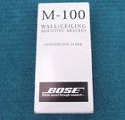 M-100 Bose M 100 Wall Ceiling Mounting Brackets 1 Pair New Set Speaker