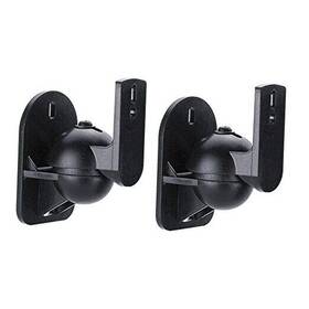 Mc-526 Maclean 2x Speaker Wall Mount Bracket Up To 3 5 Kg Tilt Rotation