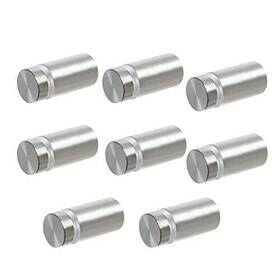 Magicool Hanger 791315675389 Standoff Screws For Wall Mount Acrylic Picture Frame Hardware 1/2 Inch X 1 8 Pcs
