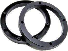 Hkqp017335irs Mairuker 2pcs Black Plastic Speaker Spacer Adaptor Ring Mounting Bracket 6.5inch