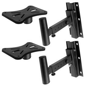 0ijs Masdunca Bcra Brb Ca Adjustable Solid-steel Speaker Bracket With Safety-stop And Tilt Rotation
