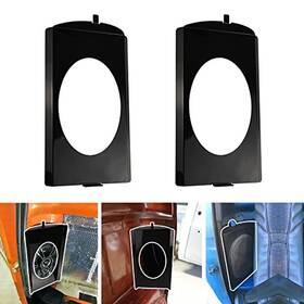B7qq Masdunca Csr9 Brb Ca Chevy C10 Speaker Brackets For 6x9 Speakers 1973-1987 Squarebody Black