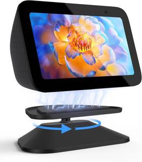 Eow1-b Maxonar Stand For Echo Show 5 3rd Gen Adjustable Tilt Swivel Anti-slip