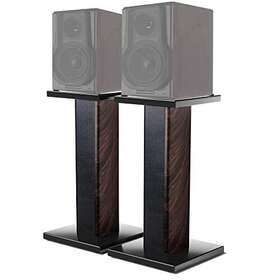 Mayqmay 741874249781 19.68 Inch 50cm Wood Speaker Stands For Home-cinema Hifi Desktop And Satellite