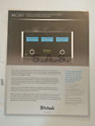 Mc207 Mcinosh Labs Mcintosh Oem Power Amplifier Product Brochure Mint