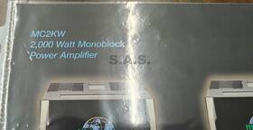 Mc-2kw Mcinosh Labs Mc2kw Mcintosh Oem 200w Monoblock Power Amplifier Product Brochure