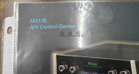 Mx-135 Mcinosh Labs Mx135 Mcintosh Oem A/v Control Center Product Brochure - Mint