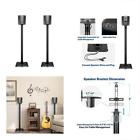 Md5402 Speaker Stand Electronics Features Pair For Home Theater Surround Sound