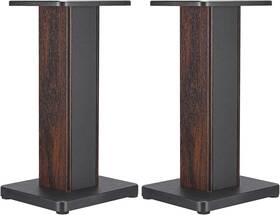 Mea230420ee0281 Meccanixity Wood Grain Speaker Stands 1 Pair 19.7 Inch 50cm