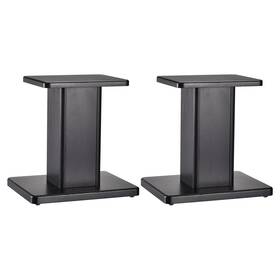 Metallixity 688391720655 2 Pack Wood Speaker Stands 11.8 Inch 30cm Stand Hollowed Bases