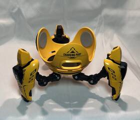 Tf-y17 Mgall Speaker Stand Holder Yellow Adjustable Mecha Base New Boxed